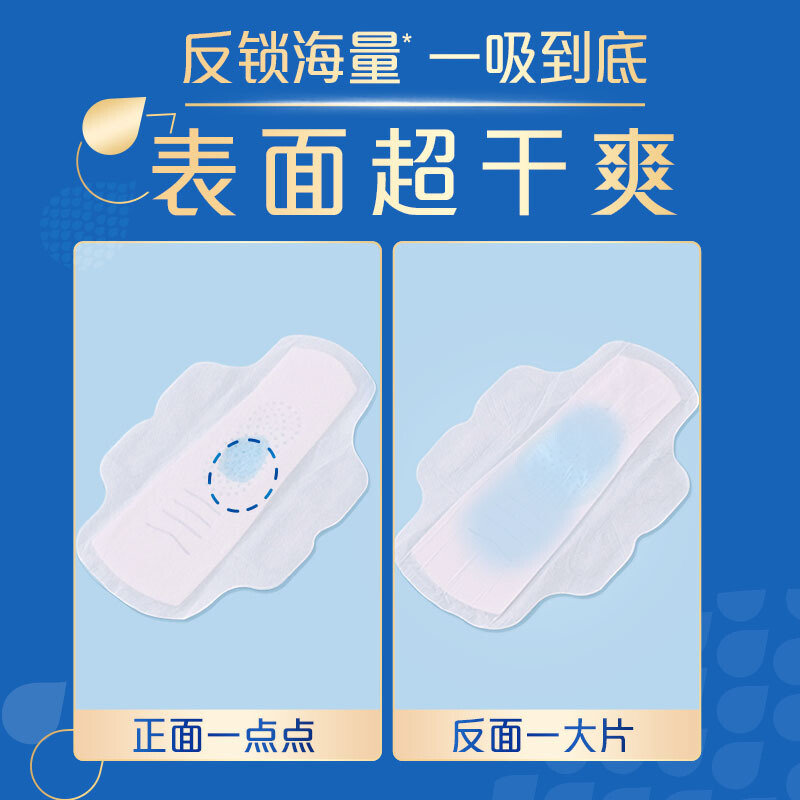 护舒宝未来感极护卫生巾量多日用夜用10片 超薄亲肤干爽无感姨妈巾