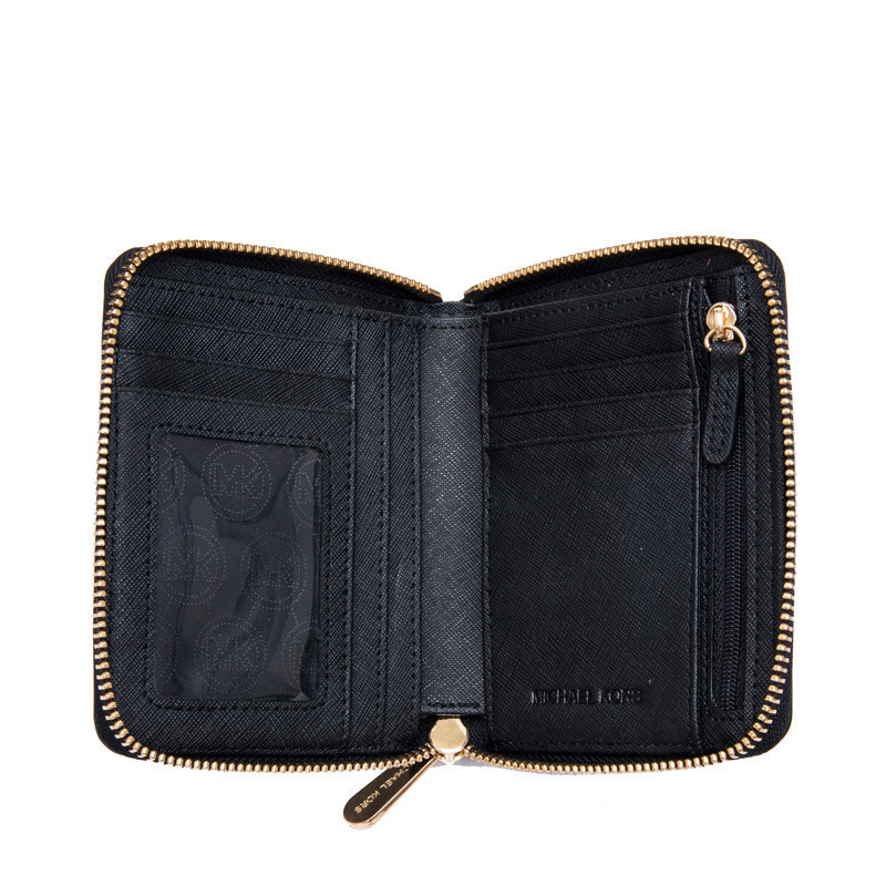 迈克科尔斯michaelkors休闲十字纹短款钱包女士零钱包卡包32s4gtvz1l