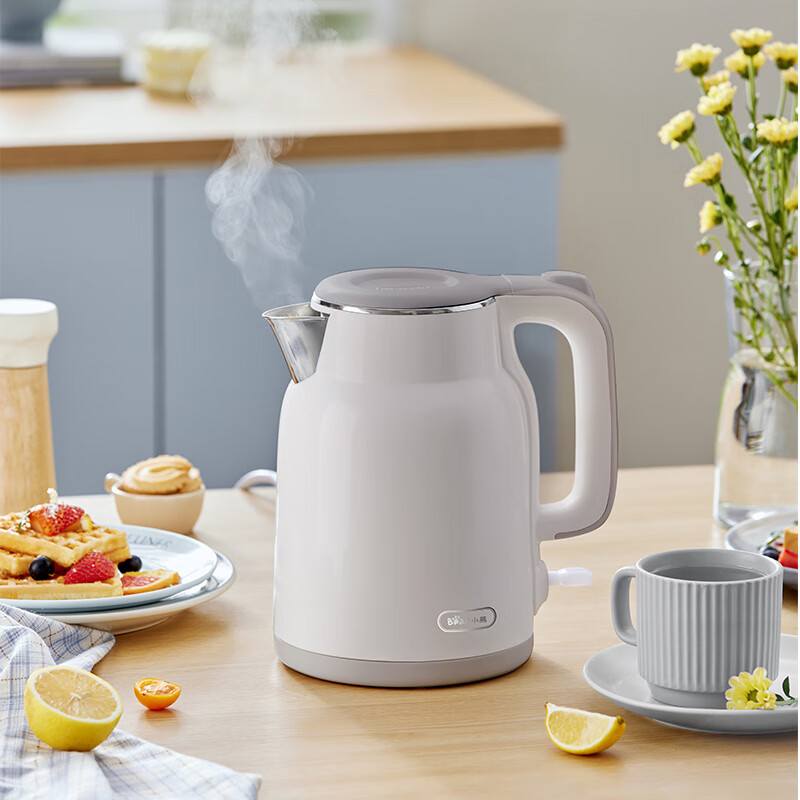 小熊电热水壶ZDH-E15X8 白色高清大图