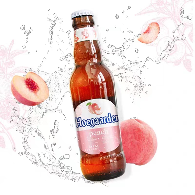 福佳蜜桃啤酒新日期果味果酒比利时风味精酿啤酒248ml*24瓶装整箱