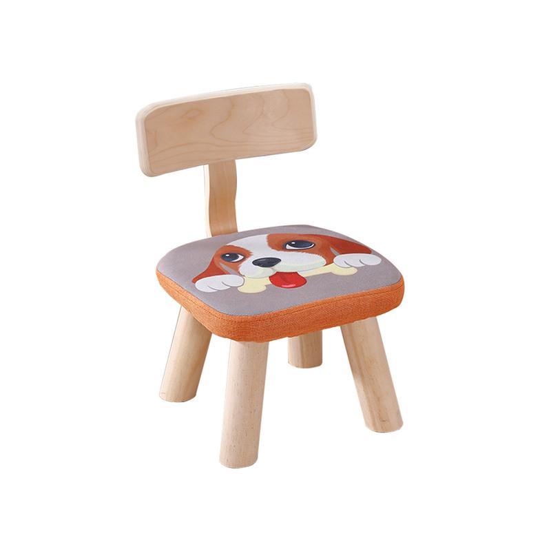 儿童实木小凳子靠背木凳宝宝座椅小孩椅子学生小板凳家用客厅矮凳四腿
