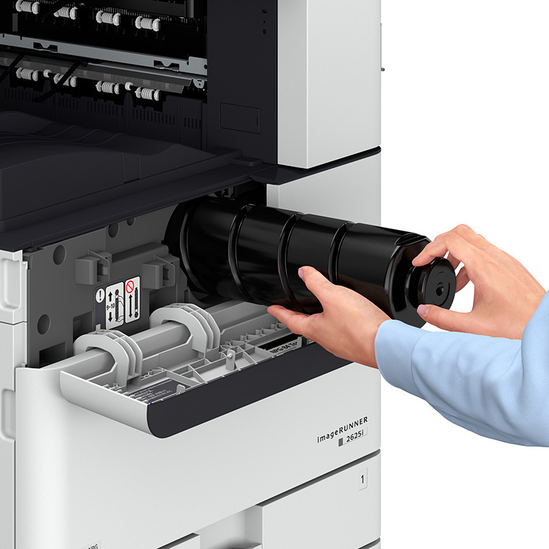 佳 能(CANON)iR2625 A3黑白数码复 合 机 (打印 复印 扫描 双面自动输稿器 双纸盒 工作台)高清大图