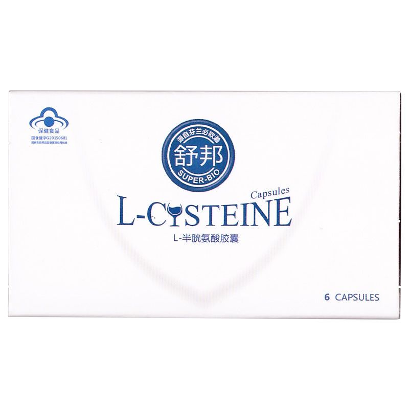 舒邦 l-半胱氨酸护肝胶囊 化学性肝损伤辅助保护作用 6粒/盒