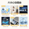 美的(Midea)滚筒洗衣机全自动快净系列V5S智能投放 超薄款触控彩屏 1.1洗净比除菌10公斤 MG100V5S