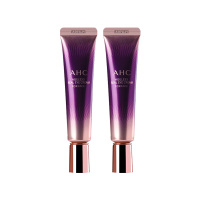 AHC 第7代眼霜30ml 2支 淡化黑眼圈眼袋眼纹细纹 提拉紧致保湿补水修护 各种肤质通用霜状韩国进口女第7代