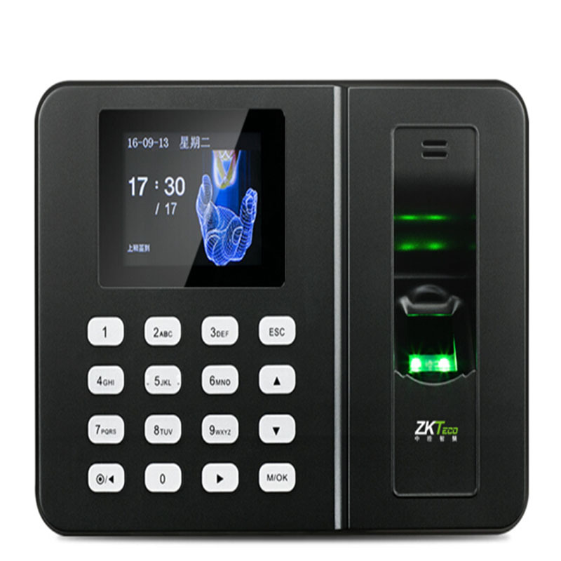 ltsm中控智慧zktecozk3960彩屏指纹考勤机打卡机签到机器上班科技识别