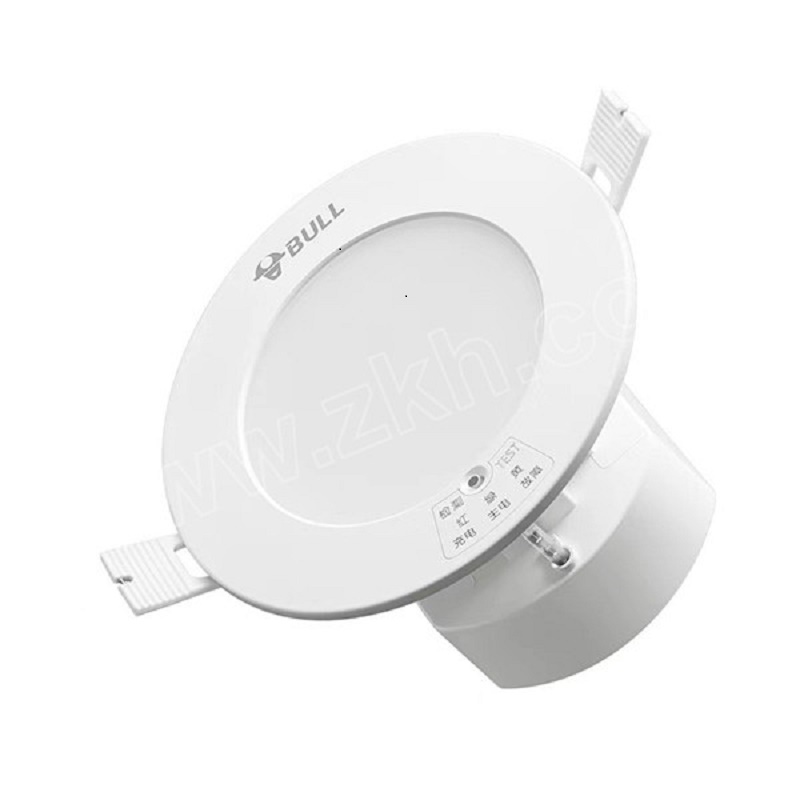 公牛(bull) 消防应急筒灯(30只/箱)_GN-ZLZD-E5W5807*5700K,4“ 单只装高清大图