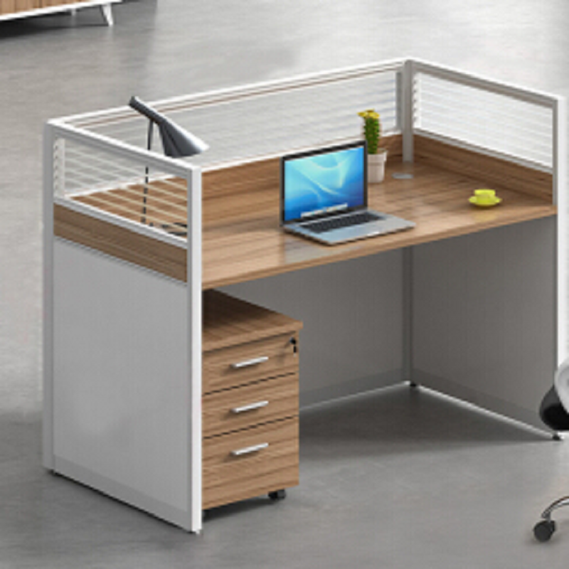 屏风工位办公桌ld580单人位简约现公室卡座电脑桌参数