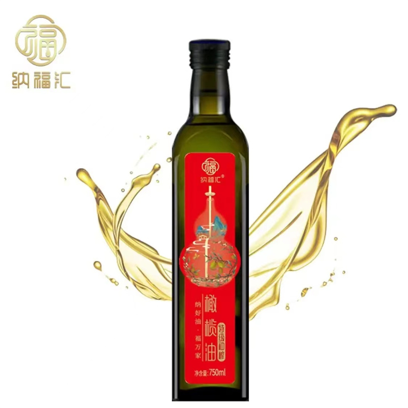纳福汇特级初榨橄榄油礼盒 750ml*2 物理压榨高清大图