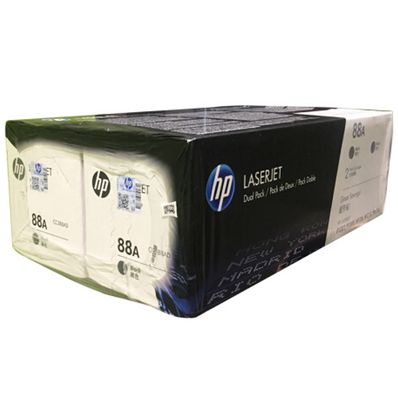 惠普(HP)CC388A 88AD 双包黑色硒鼓 适用打印机M1136 P1108 1106 M1213 1216