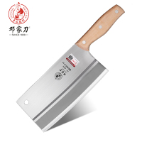 邓家刀锻打切片刀JB-6034不锈钢锻打轻薄女士专用菜刀厨房家用单刀切菜刀切肉刀切片刀