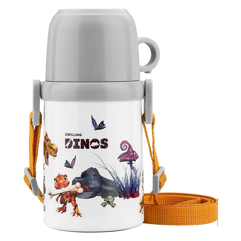 双立人 真空保温杯一键开盖316不锈钢小恐龙系列保温杯 1010493高清大图