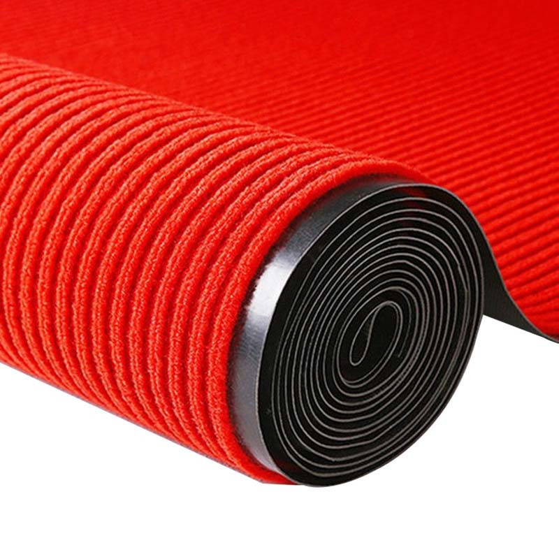 温馨 防滑地毯 大红色1.8*15m 卷高清大图