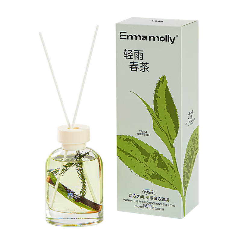 艾玛莫莉MYDF008 觅意东方无火香薰150ml(轻雨春茶)