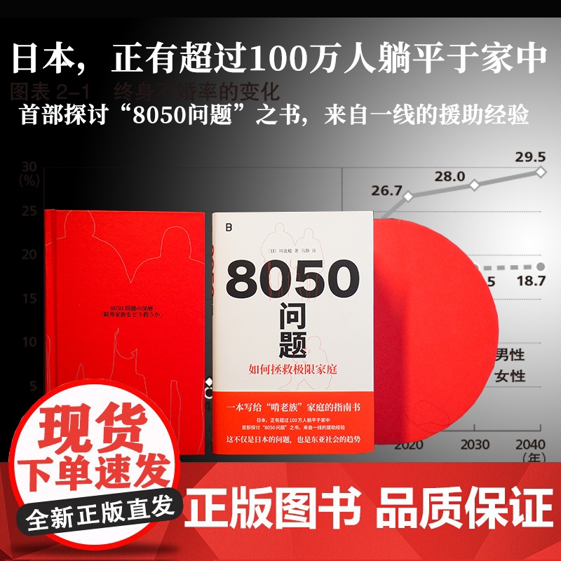 8050问题:如何拯救极限家庭 9787559879486 北贝 广西师范大学出版社 川北稔 著 马静 译 2025-0高清大图
