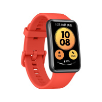 华为/HUAWEI WATCH FIT new 智能手表 全彩大屏 健身私教 全天候血氧监测 西柚红 西柚红硅胶表带