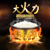Midea 美的电饭煲 MB-HS4078 IH电磁加热容量4L 内胆材质不粘涂层内胆 特色功能预约功能