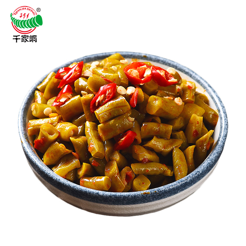 千家峒酸豆角香辣味36g20包咸菜泡菜下饭菜