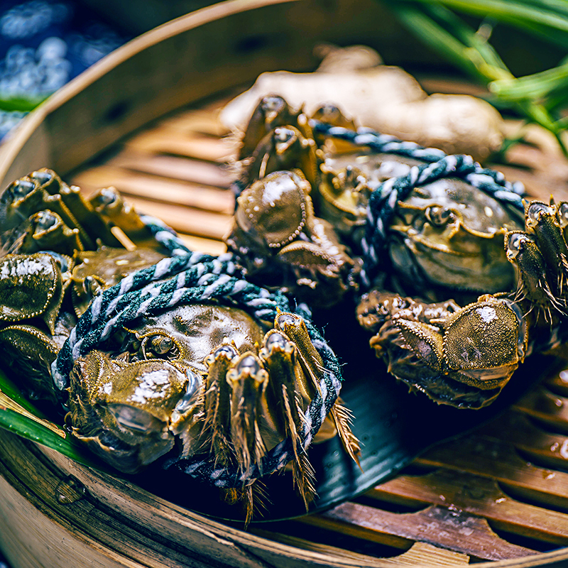 [礼券] 隆上记大闸蟹礼券2688型 公蟹4.5两/只 母蟹3.0两/只 5对10只螃蟹 海鲜水产