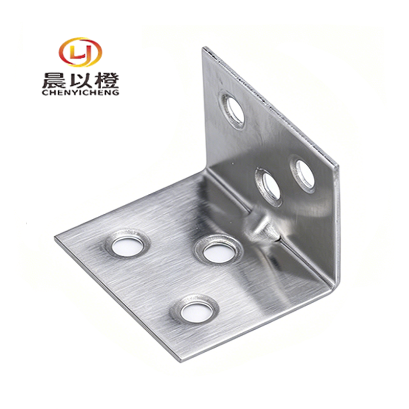 晨以橙 不锈钢直角角码 6孔30*30*38*1.5mm 个高清大图