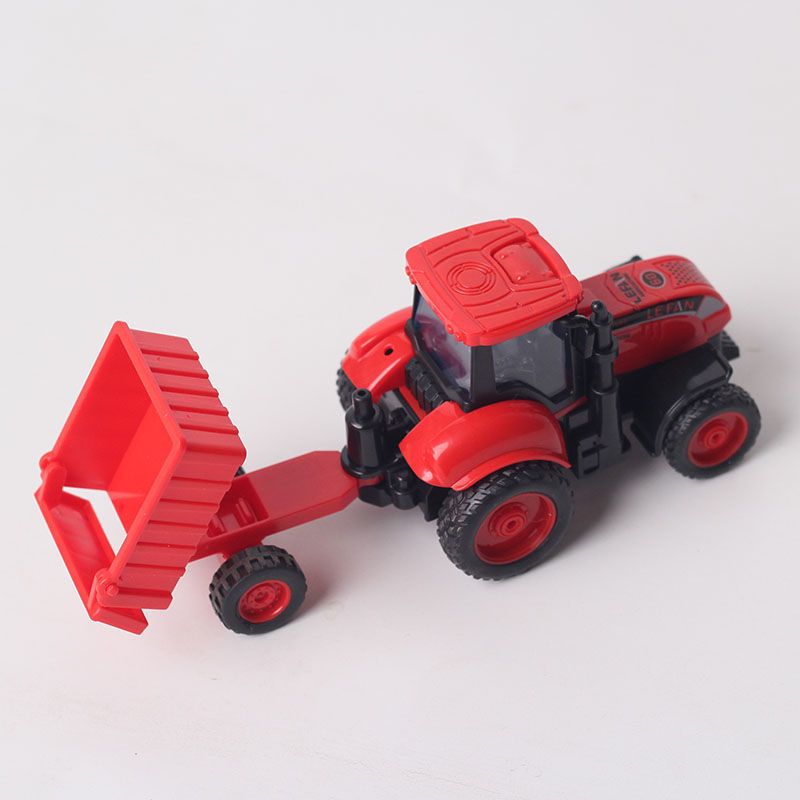 乐凡农场拖拉机男孩女孩宝宝耐摔会跑小玩具惯性拖车翻斗工程车搬运
