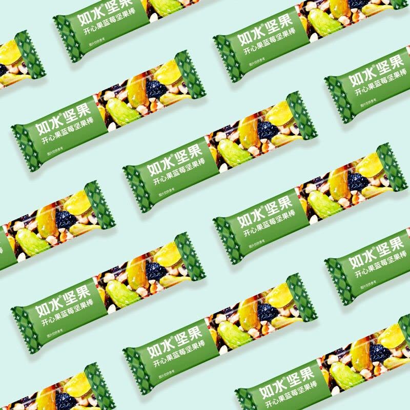 如水开心果蓝莓坚果棒300g 高档零食大礼包伴手礼 干果礼盒礼品 300g/盒12袋图片