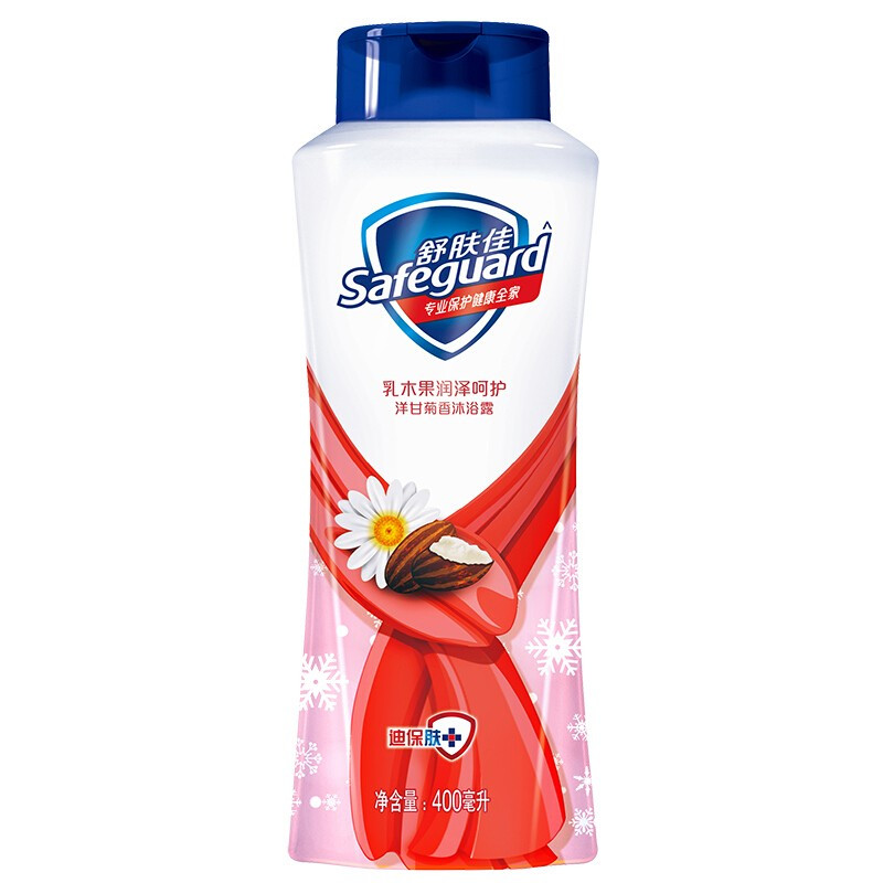 舒肤佳(Safeguard) 400ml 乳木果润泽呵护 沐浴露(计价单位:瓶)