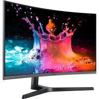 三星（SAMSUNG）C27H800FCC 27英寸 1800R曲率 旋转升降 Type-C高清接口 液晶电脑显示器