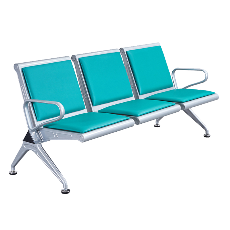 奇桄烁连排椅绿垫三人位张高清大图