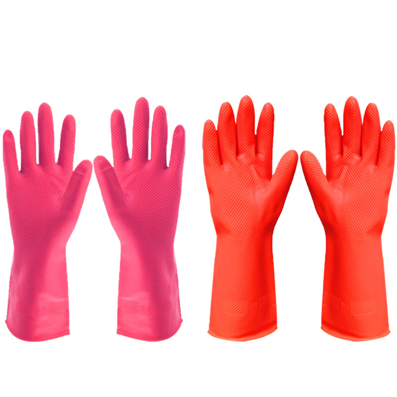 金铂喜洗碗手套乳胶橡胶加厚耐用家居日用厨房劳务防水防滑护手套g20h