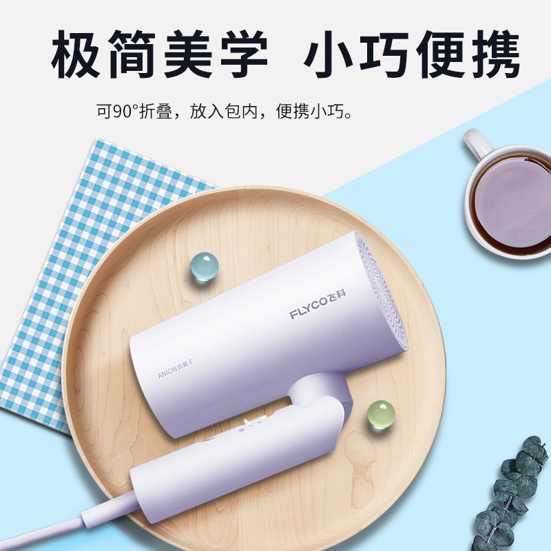 飞科(FLYOO)电吹风机家用大功率恒温大风力宿舍飞科旗下博锐