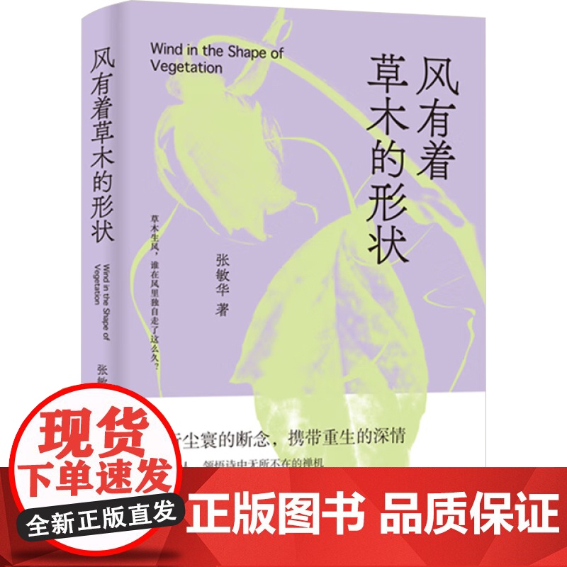 风有着草木的形状 张敏华 著 诗歌词曲高清大图