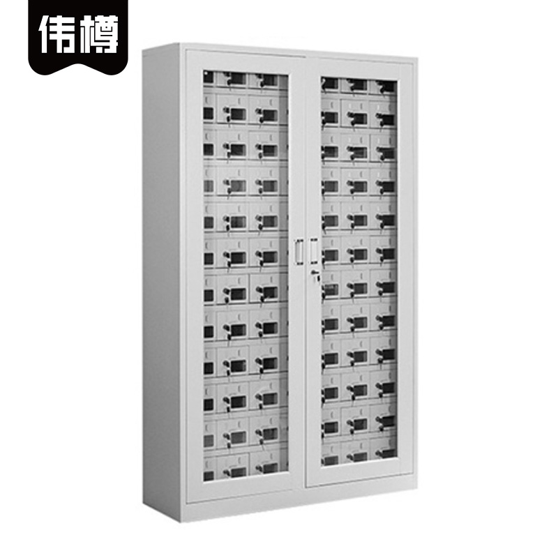 伟樽外玻手机存放柜84门1106*300*1800mm台高清大图