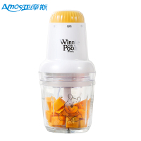 亚摩斯(AMOS)绞肉机JR301L婴儿辅食机宝宝多功能料理机家用小型迷你搅拌绞肉榨汁水果泥