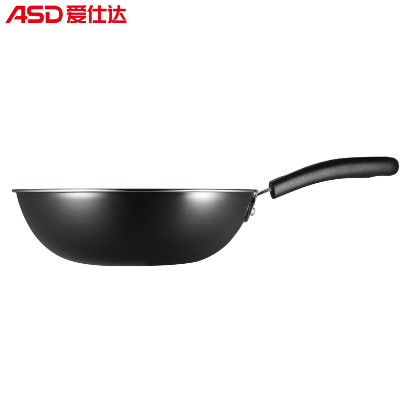 爱仕达(ASD) 锅具铁锅 CF30T2WG 搪瓷炒锅