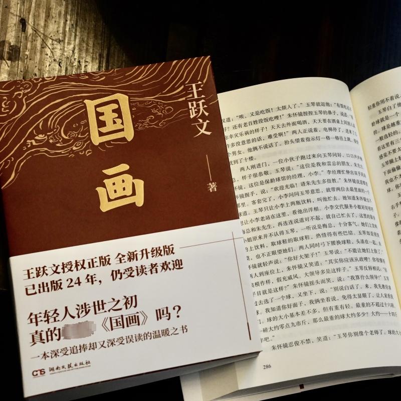 [正版]国画 王跃文成名作 讲述体制内外知识分子 商人 女性等社会各群体的艰难抉择 湖南文艺出版社 现代文学作品 湖北书高清大图