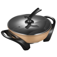 美的(Midea) LH3201电火锅 家用鸳鸯锅多功能不粘小电热炒煮韩式锅1500W 大火力
