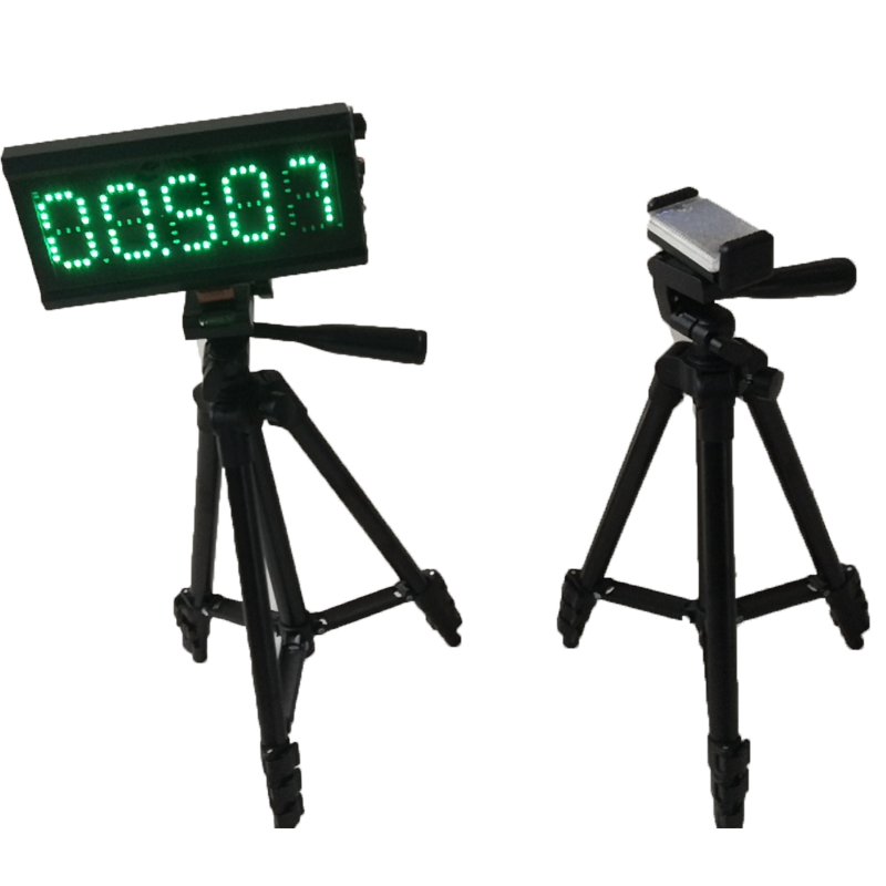 LJYZN322y红外激光计时器自动感应田径多跑道发令跑简易版短跑高清大图