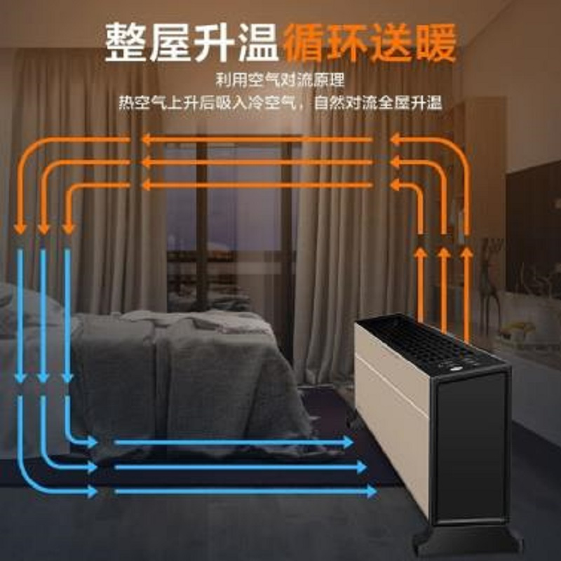 美的(Midea)踢脚线取暖器HDY22TH电暖器电暖气片地暖器地脚线暖风 HDY22TH