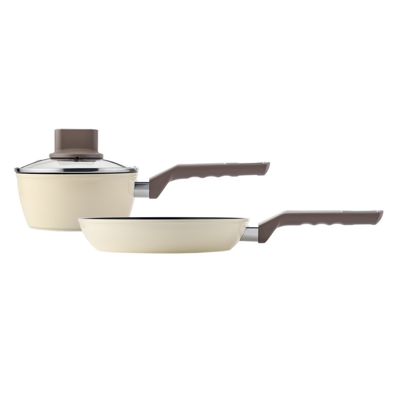 膳魔师 thermos 套组一(奶锅 煎锅)kfsa-gf01