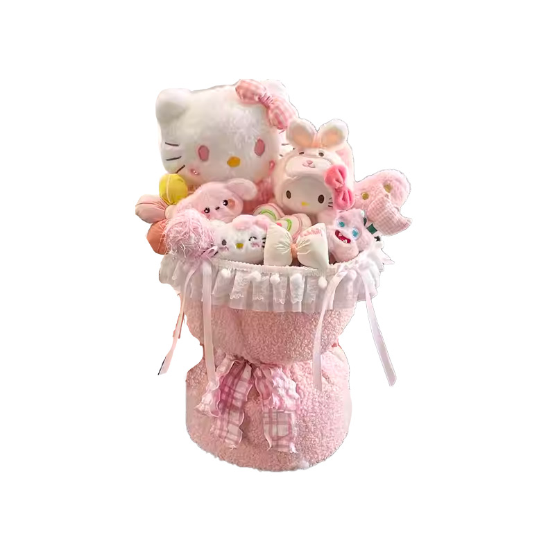 锦瑞星创意玩偶花束 R35 个