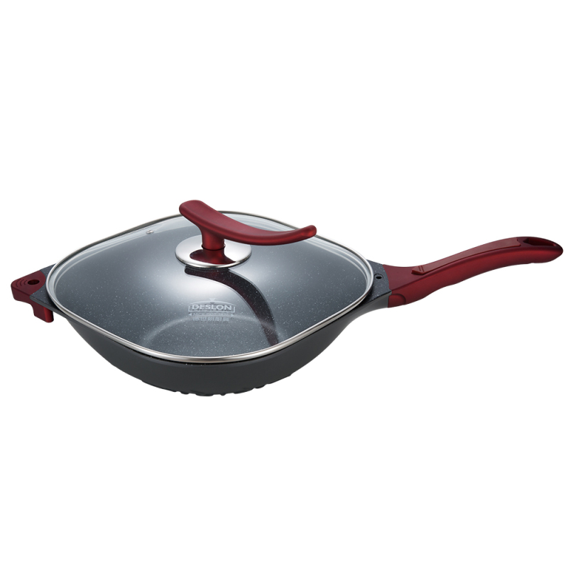 德世朗(DESLON) 锅具套装 DFS-TZ076A-欧堡多用套装A 汤锅24cm 炒锅32cm