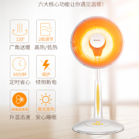 格力(GREE)取暖器 家用小太阳速热柔光电热扇 摇头送暖烤火炉 台地两用高度可调宿舍定时节能电暖器 FGH-10B