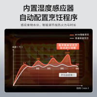 国家补贴美的微碳系列 900W智能变频 智能微波炉烤箱一体机一级能效湿度感应双模烧烤PC23M7W