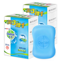 滴露香皂健康抑菌薄荷冰爽115g*4块装*2组 共8块特惠装温和呵护