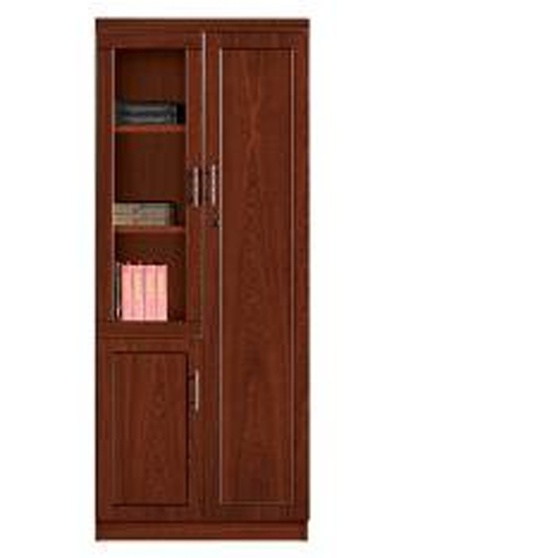 大央文件柜SE-102右 800W*400D*2000H 书架落地置物架客厅家用靠墙收纳柜子储物柜办公室文件柜简易书高清大图