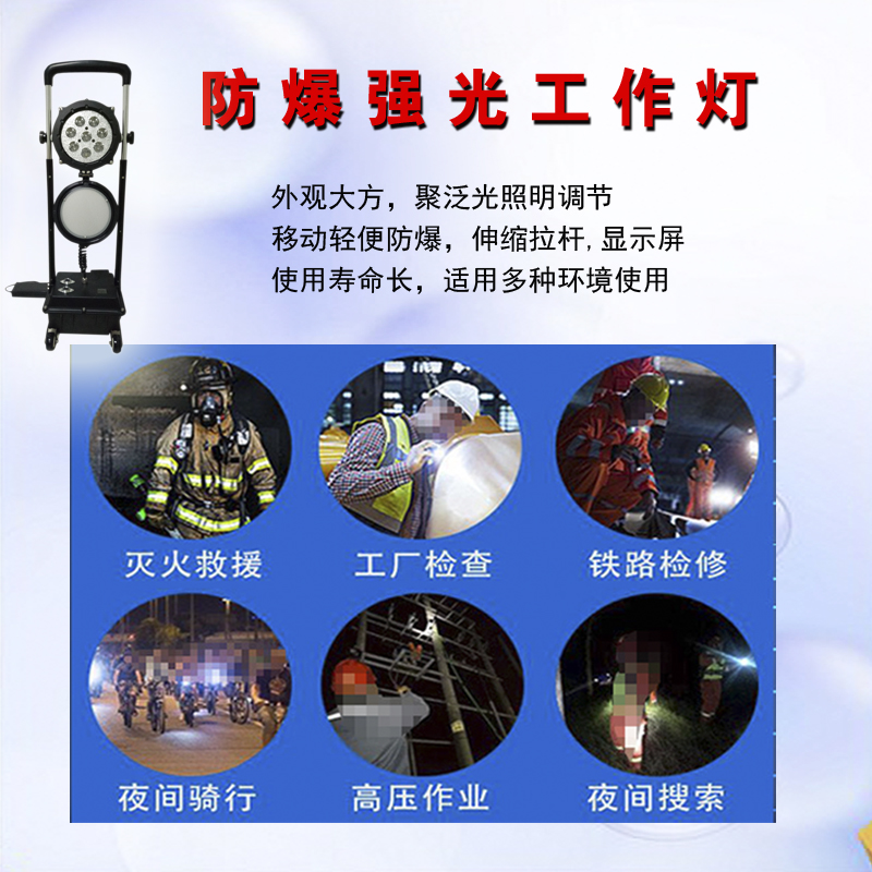 盛王盛荣 防爆强光工作灯高清大图