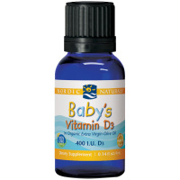 挪威小鱼(Nordic Naturals)进口婴幼儿儿童维生素D3滴剂 4ml/瓶装 15天以上婴幼儿