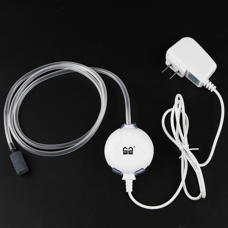 小鱼缸增氧泵迷你小型加氧器增氧机家用充氧机桌面养鱼高清大图