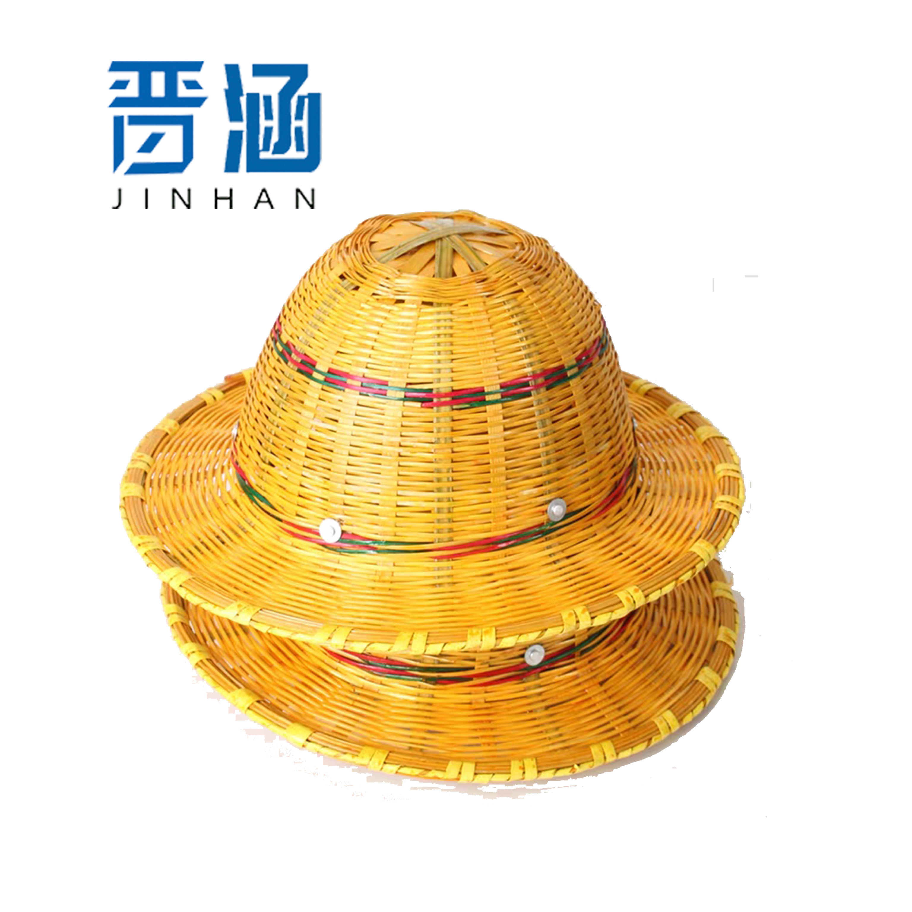 晋涵 竹编帽 大檐 顶高清大图